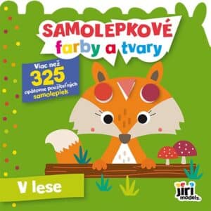 samolepkové farby a tvary pre najmenších zvieratká v lese