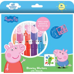 fúkacie fixky 10 + 1 peppa