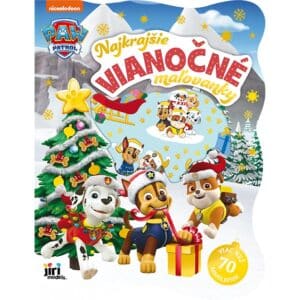 najkrajšie vianočné maľovanky so samolepkami labková patrola