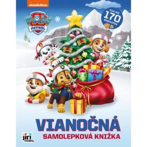 samolepková knižka vianoce s labkovou patrolou