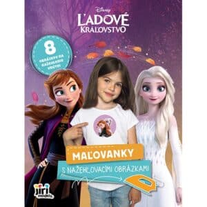 maľovanky s nažehľovacími obr ázkami Ľadové kráľovstvo