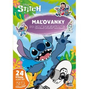 maľovanky a4 so samolepkami l ilo & stitch