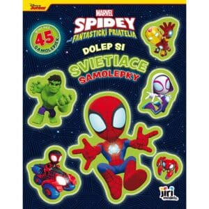 dolep si svietiace samolepky spidey