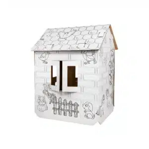 omaľovánka 3d domček xxl