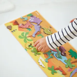 magnetická kniha magnetistories dinosaury
