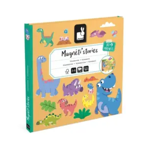 magnetická kniha magnetistories dinosaury