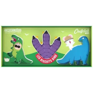 chefclub vykrajovačky dinosaurus