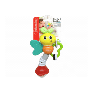 chrastítková + kousátková kombinácia – motýľ