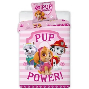 posteľná súprava disney paw patrol ružová