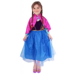 kostým pre deti anna Ľadové kráľovstvo frozen s 104/116 (kópia)