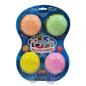 plastelína/plastelína guličkové playfoam na karte