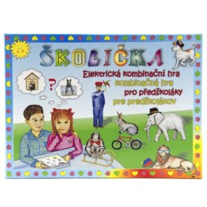 Školička spoločenská hra na batérie