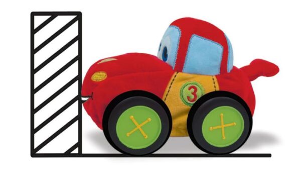 plyšové auto