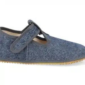 papuče barefoot beda užší strih 20 38 spevnenÁ päta denim