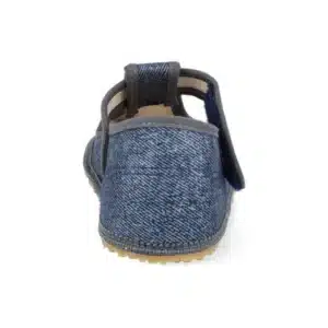 papuče barefoot beda užší strih 20 38 spevnenÁ päta denim