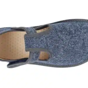 papuče barefoot beda užší strih 20 38 spevnenÁ päta denim