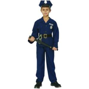 detský kostým policajt usa (tričko, opasok, nohavice, čiapka), rozmer 110/120 cm