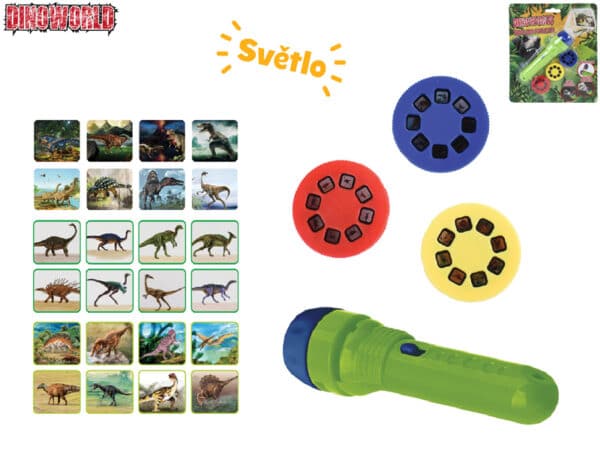 dinoworld projektorové svietidlo