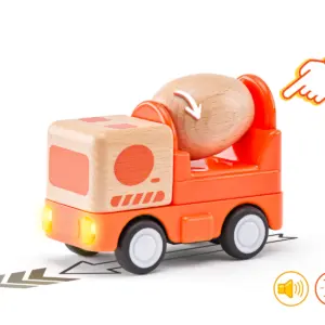 auto miešačka so zvukmi a svetlom, zotrvačník
