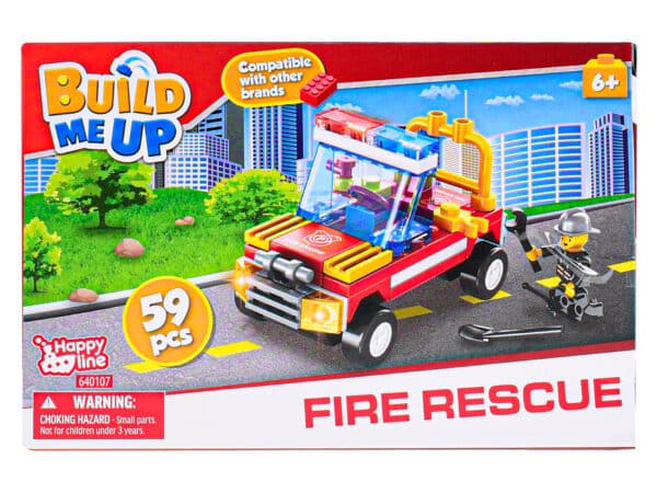 buildmeup stavebnica fire rescue 2druhy