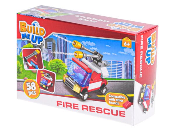buildmeup stavebnica fire rescue 2druhy