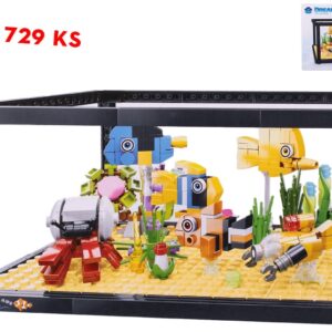 stavebnica akvárium 729ks
