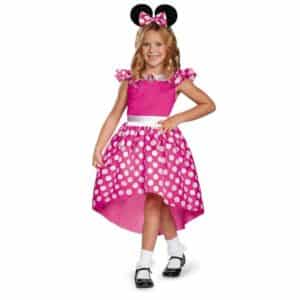 kostým minnie pink classic – minnie mouse , veľ. s (5–6 rokov)