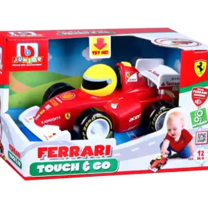 bb junior ferrari f2012 so zvukmi, červená