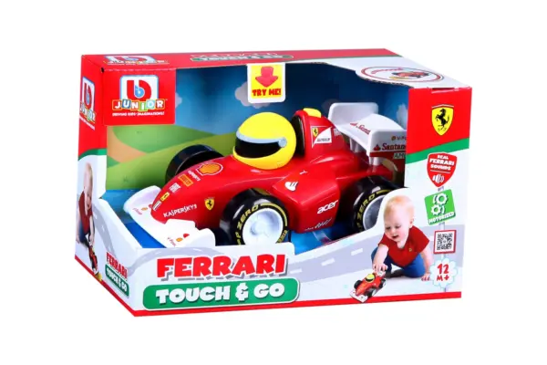 bb junior ferrari f2012 so zvukmi, červená