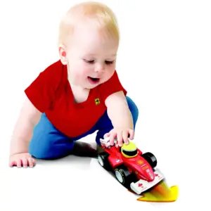 bb junior ferrari f2012 so zvukmi, červená