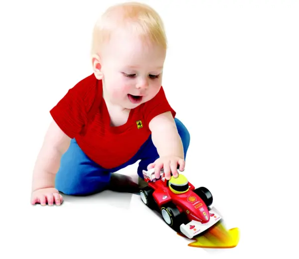bb junior ferrari f2012 so zvukmi, červená