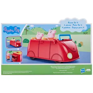 hasbro prasiatko peppa pig a rodinné červené auto