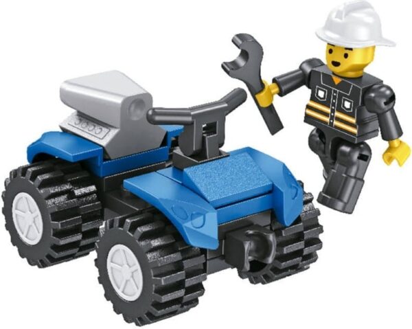 buildmeup stavebnica city brick 124ks