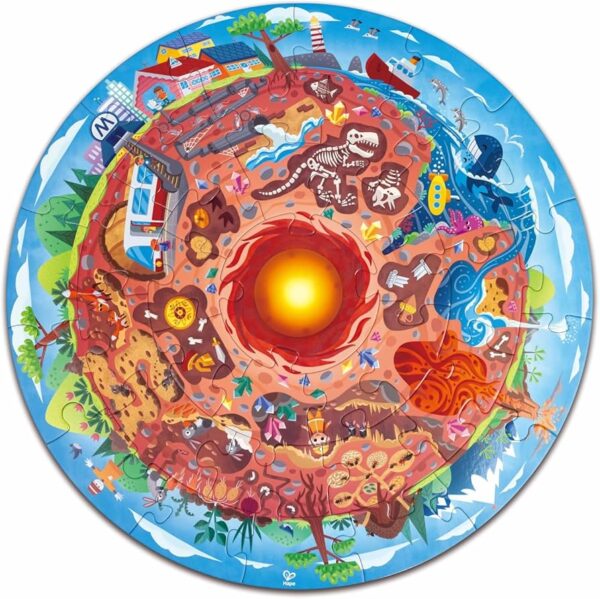 puzzle podzemný svet