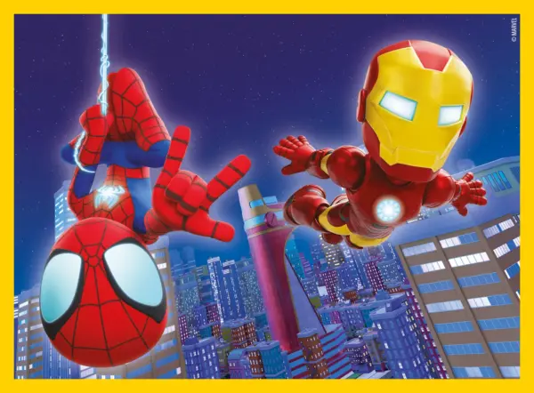 obrázkové kocky spidey a jeho úžasní priatelia