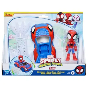 hasbro spider man spidey a jeho úžasní priatelia základné vozidlo spidey