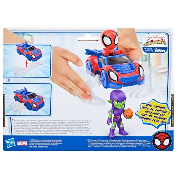 hasbro spider man spidey a jeho úžasní priatelia základné vozidlo spidey