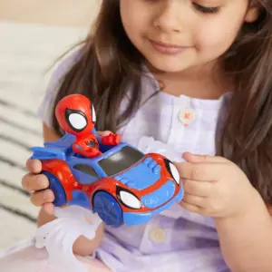hasbro spider man spidey a jeho úžasní priatelia základné vozidlo spidey