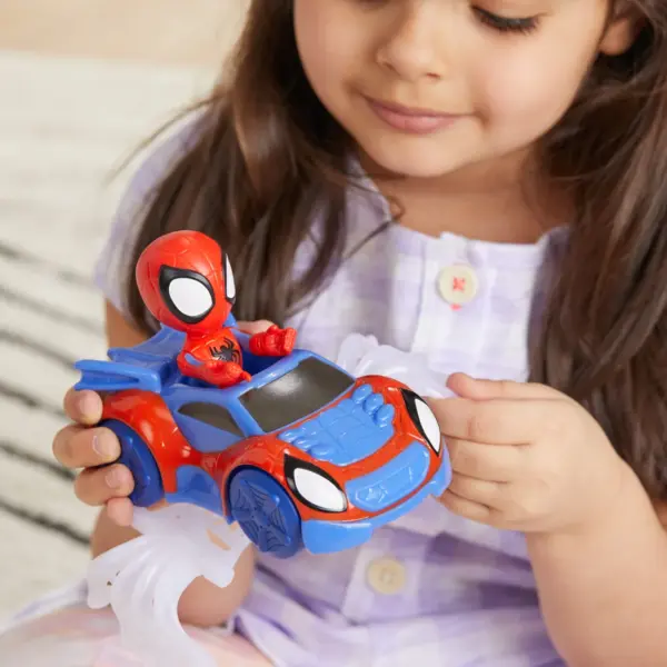 hasbro spider man spidey a jeho úžasní priatelia základné vozidlo spidey