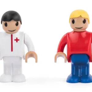 autíčka k vláčikodráhe ambulancia