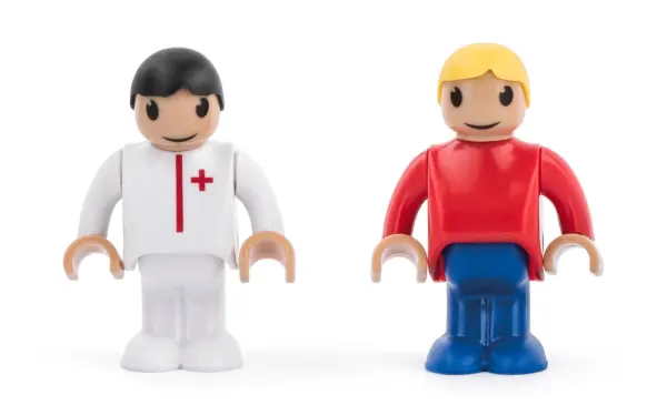 autíčka k vláčikodráhe ambulancia