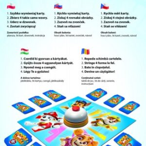boom boom tlapková patrola / paw patrol spoločenská hra