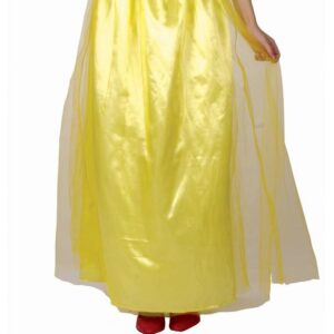 detský kostým elegantná snehulienka (šaty s golierom, čelenka), veľkosť 130/140 cm (kópia)