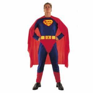 kostým pre dospelých superhrdina superman