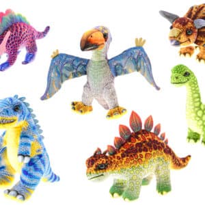 dinosaurus plyšový 18 26cm 6druhov 0m+