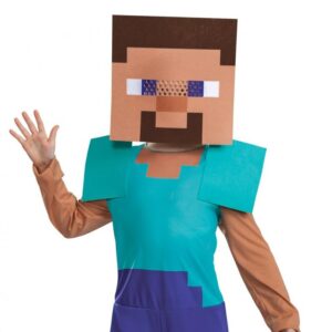 kostým pre deti steve essential minecraft (licencovaný), veľkosť s (4 6 rokov)