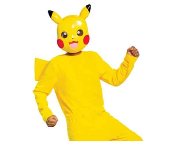 detský kostým pokÉmona pikachu, veľkosť l (10 12 rokov)