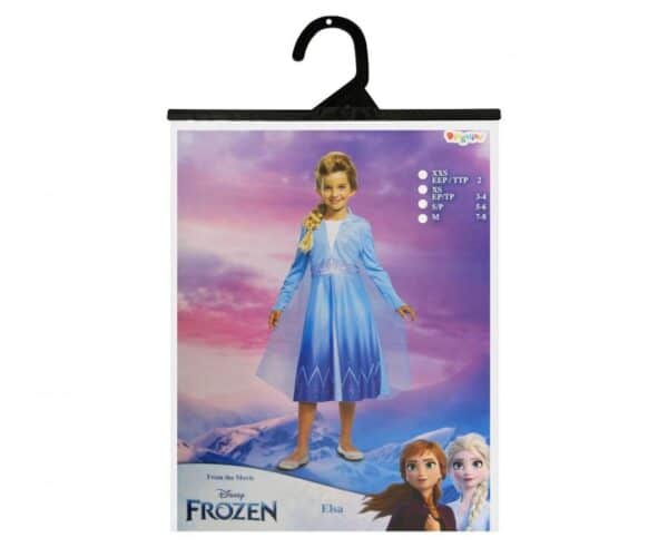 kostým pre deti elsa frozen 2 (licencia), veľkosť xxs (2 roky)