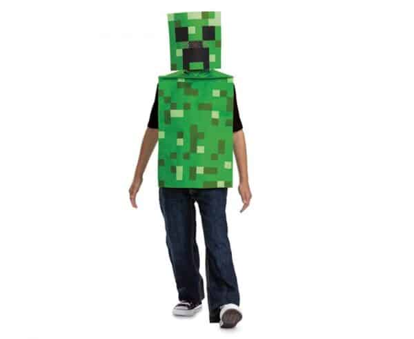 kostým pre deti minecraft creeper (licencia), veľkosť m (7 8 rokov)