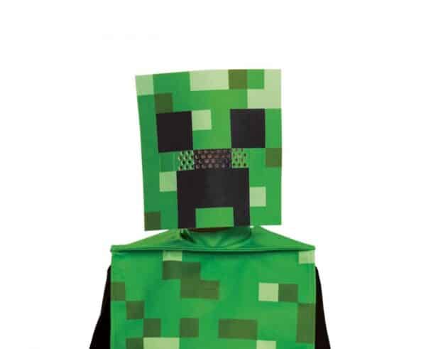 kostým pre deti minecraft creeper (licencia), veľkosť m (7 8 rokov)